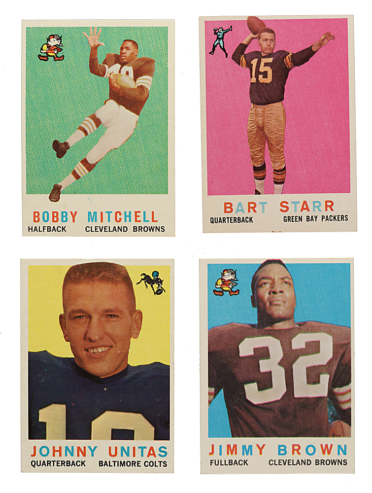 1959 Topps Football Complete Set (176)