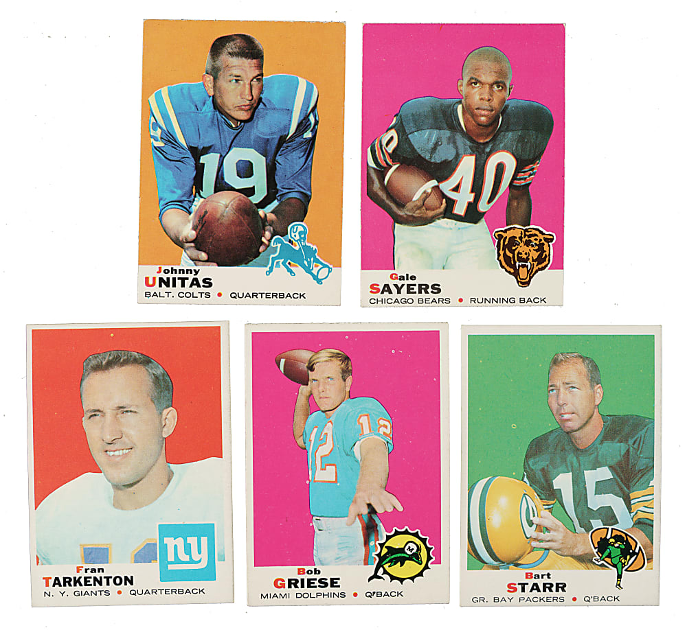 1969 Topps Football Complete Set (263)