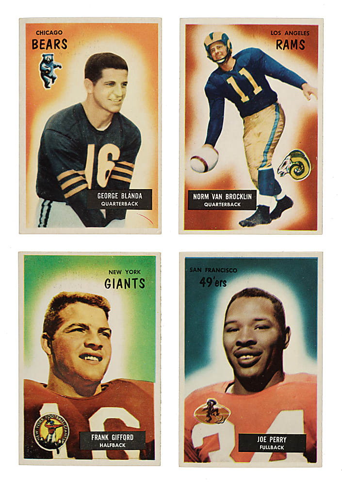 1955 Bowman Football Complete Set (160)