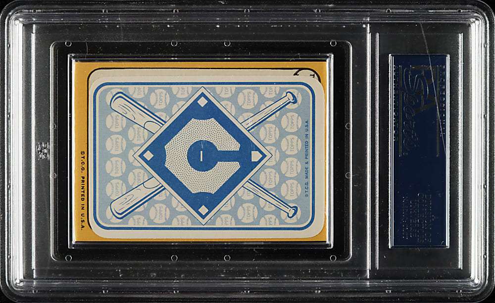 1968 Topps Fourth Series Unopened Cello Pack PSA MINT 9 - Hank Aaron All-Star on Top!