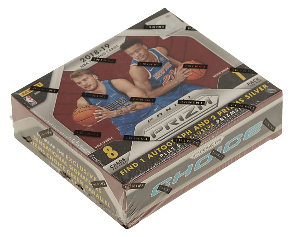2018-2019 Panini Prizm Basketball Factory-Sealed Unopened Choice Box (1 Pack) - Luka Doncic and Shai Gilgeous-Alexander Rookie Year