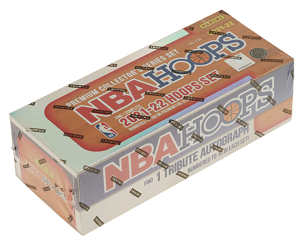 2021-2022 Panini NBA Hoops Basketball Factory-Sealed Unopened Premium Box Set (270 Cards) - #162/199