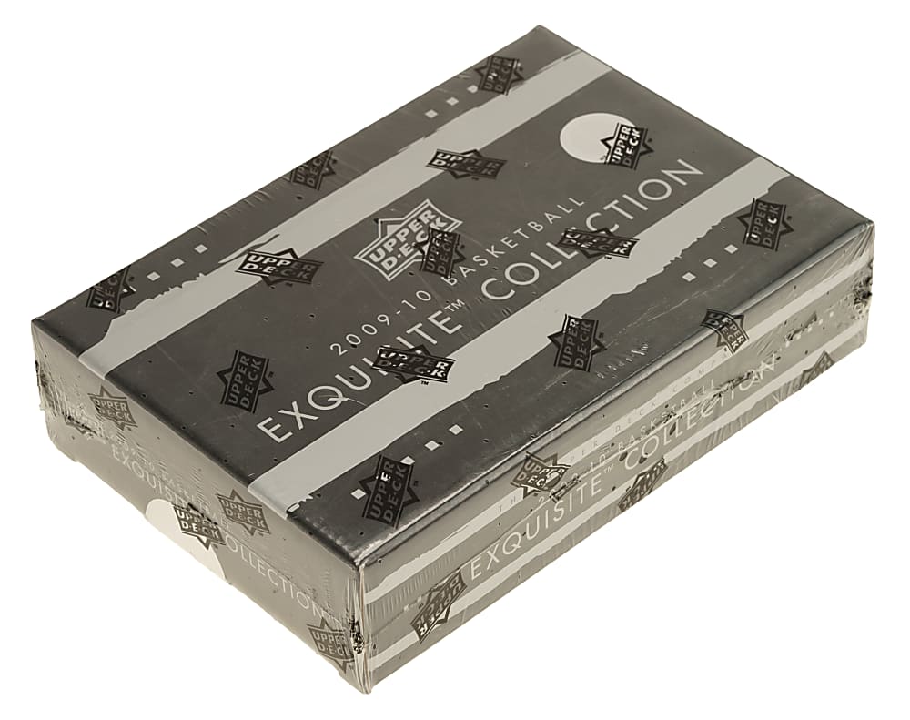 2009-2010 Upper Deck Exquisite Basketball Factory-Sealed Unopened Hobby Box - Steph Curry, James Harden, and Blake Griffin Rookie Year