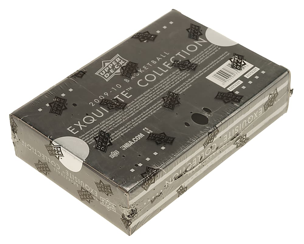 2009-2010 Upper Deck Exquisite Basketball Factory-Sealed Unopened Hobby Box - Steph Curry, James Harden, and Blake Griffin Rookie Year