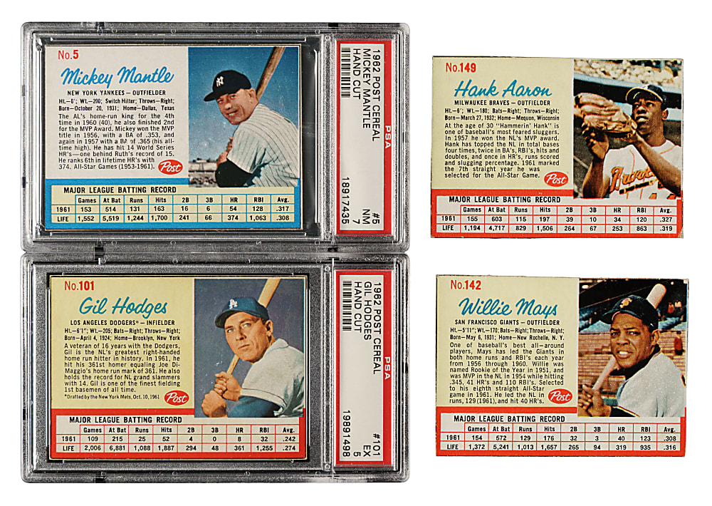 1962 Post Cereal Complete Set (200)