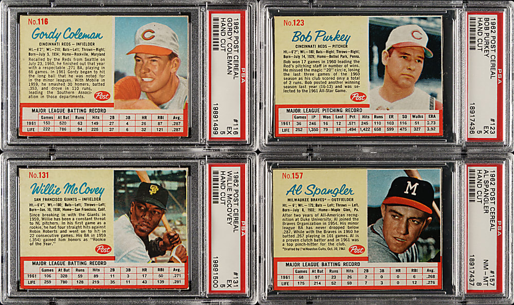 1962 Post Cereal Complete Set (200)