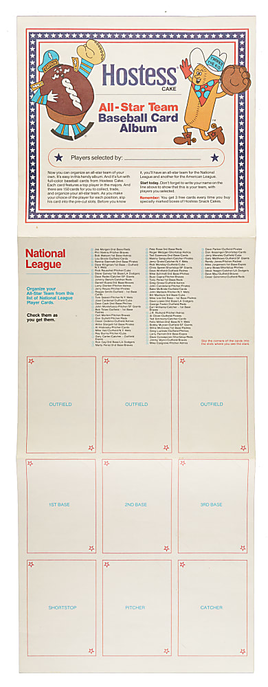 1975 to 1979 Hostess Panels Complete Set Collection (5 Sets, 242 Cards)