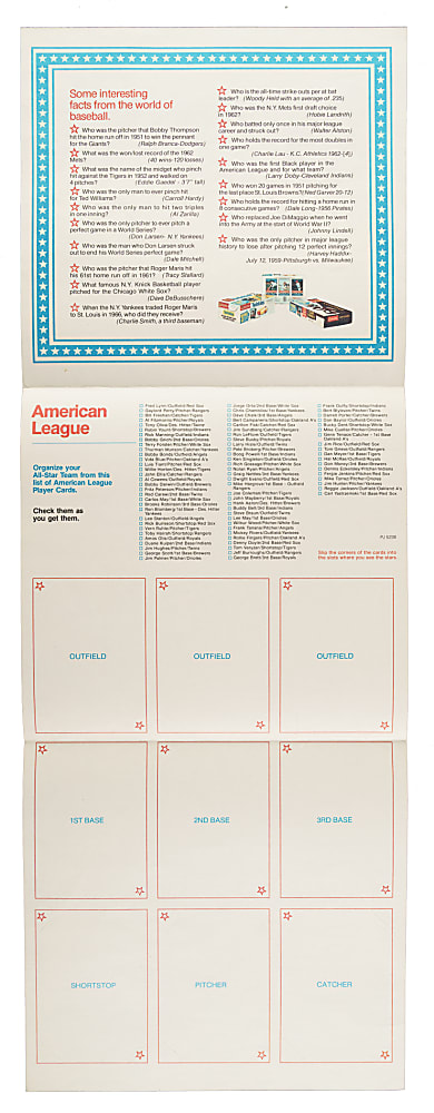 1975 to 1979 Hostess Panels Complete Set Collection (5 Sets, 242 Cards)