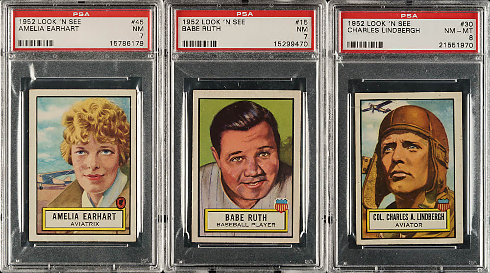 1952 Topps "Look 'n See" Complete Set (135): #12 PSA Set Registry (7.39 GPA)