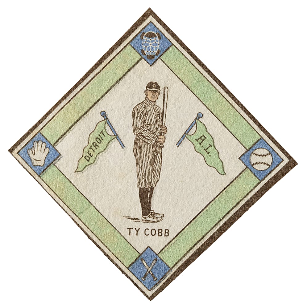 1914 B18 Blankets Ty Cobb - White Infield Variation - SGC