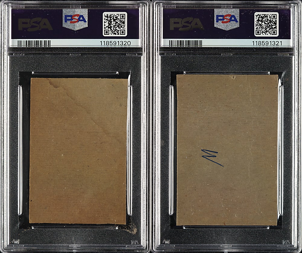 1955 Rawlings Stan Musial Glove Box PSA-Graded Pair