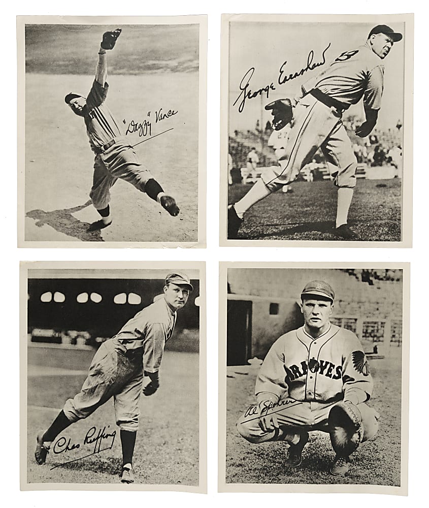 1934 R310 Butterfinger Premium Collection (10) Including Dazzy Vance and Red Ruffing