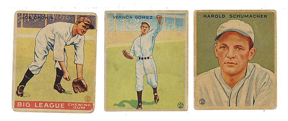 1933 R319 Goudey Partial Set (99/240) Including 56 PSA-Graded Cards