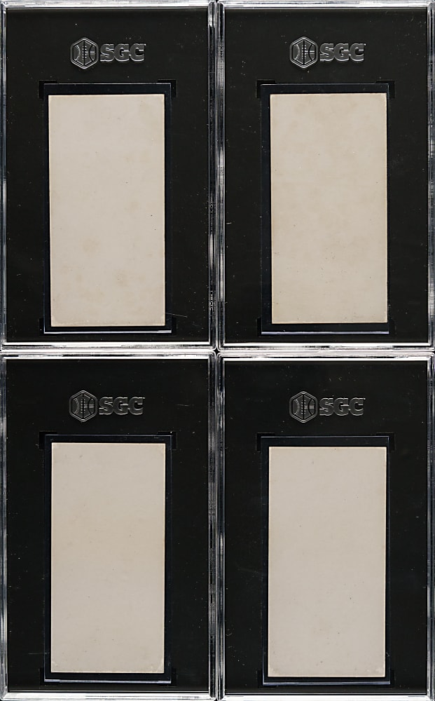 1932 Zeenut PCL SGC-Graded Collection (4) - All with Coupons