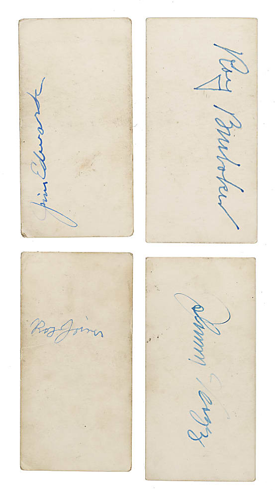 1930 Zeenut PCL Collection (27) Including Signed Examples - All with Coupons