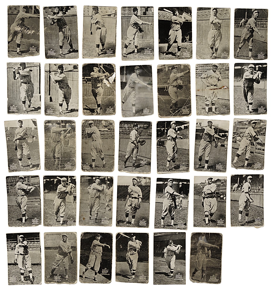 1929 Zeenut PCL Partial Set (128/168) Including Ernie Nevers and Lefty Gomez Rookie