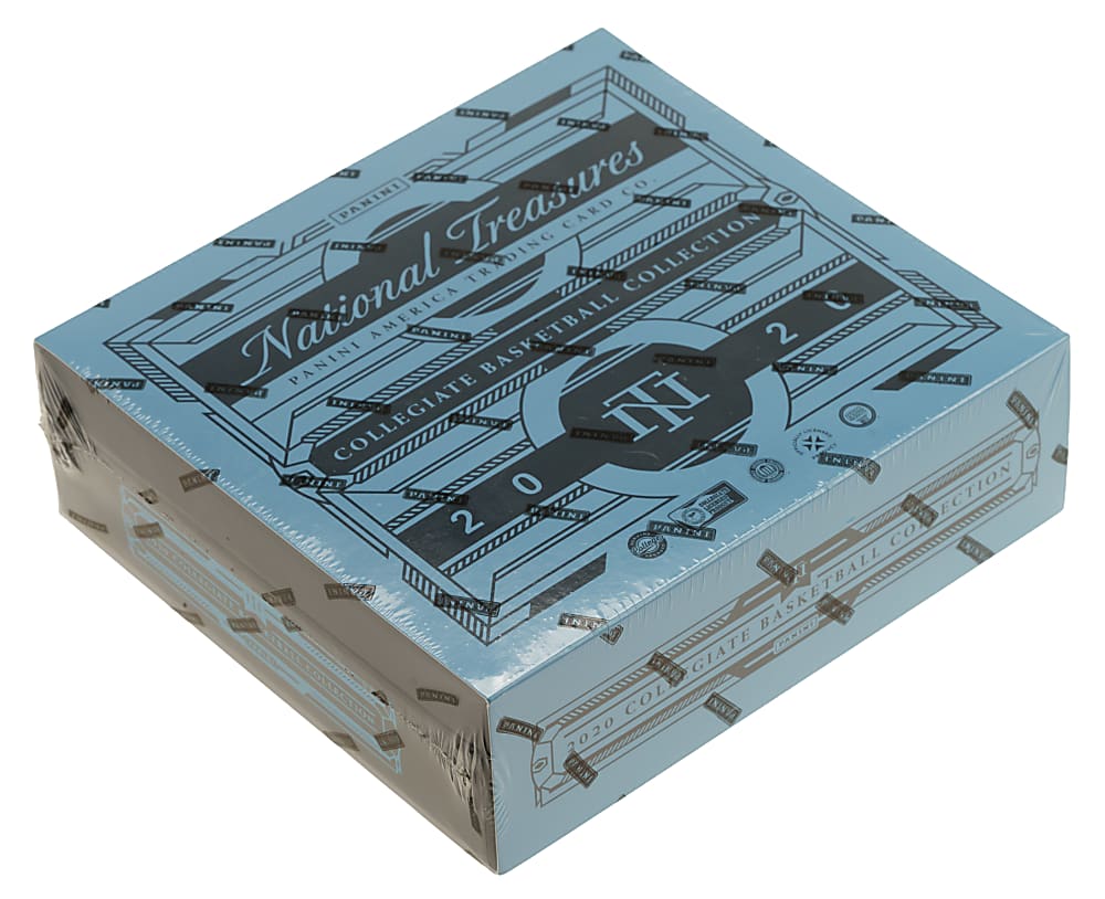 2020 Panini National Treasures Collegiate Basketball Factory-Sealed Unopened Hobby Box