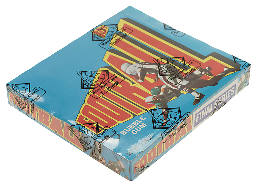 1972 Topps Football Third Series Unopened Wax Box (24 Packs) - BBCE