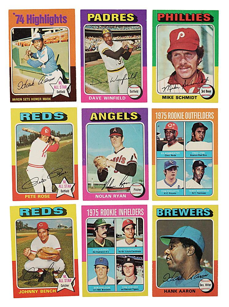 1975 Topps Complete Set (660)