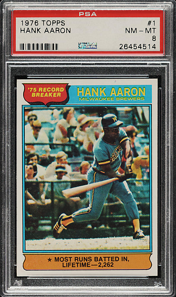 1976 Topps Complete Set (660) Plus Traded Series (44) Including 15 PSA-Graded Cards