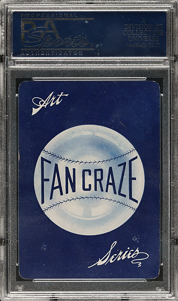 1906 Fan Craze American League Addie Joss PSA NM 7