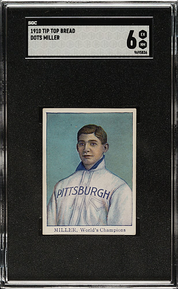 1910 D322 Tip Top Bread Dots Miller SGC EX/NM 6 - 1 of 1 - Highest Graded!