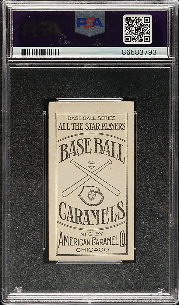 1910 E90-3 American Caramel Ed Walsh PSA VG+ 3.5