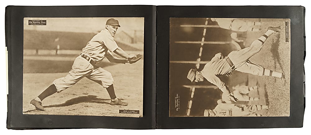 1909-1913 M101-2 Sporting News Supplements Near-Complete Set (87/100) with 20+ Hall of Famers Including Joss, Plank, and Speaker