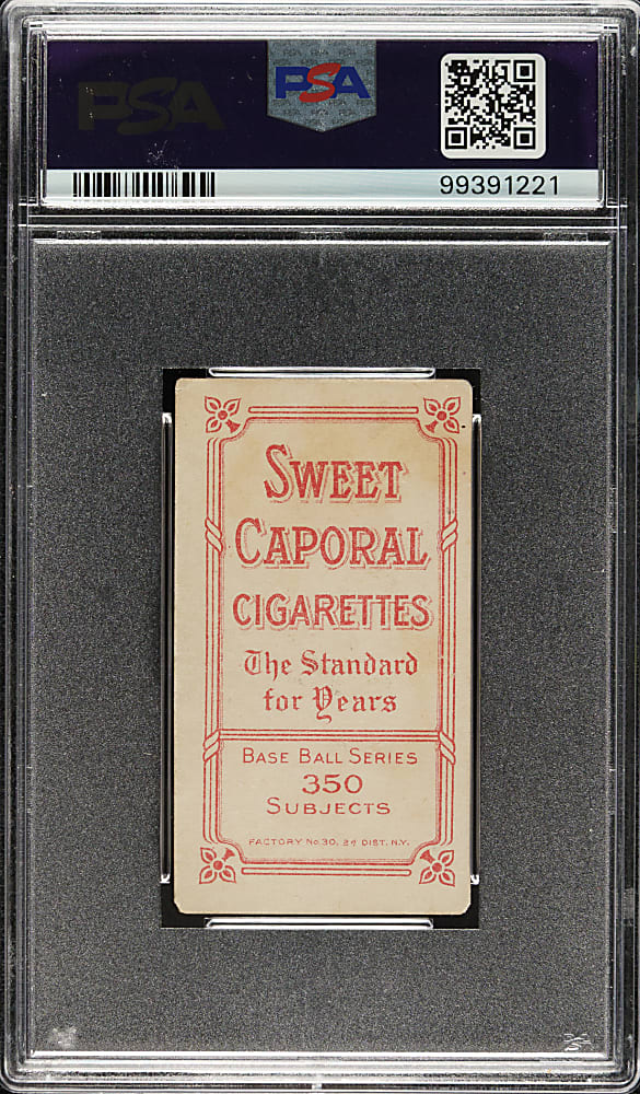 1909-1911 T206 White Border Walter Johnson Portrait PSA GOOD+ 2.5