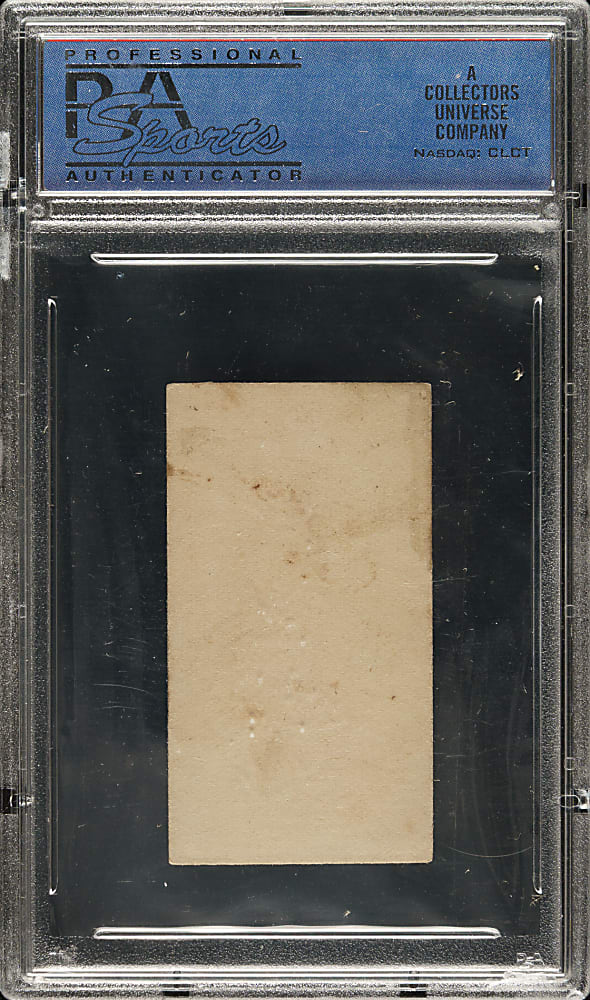 1887 N172 Old Judge William Phillips PSA VG-EX 4 - Outdoor Pose!