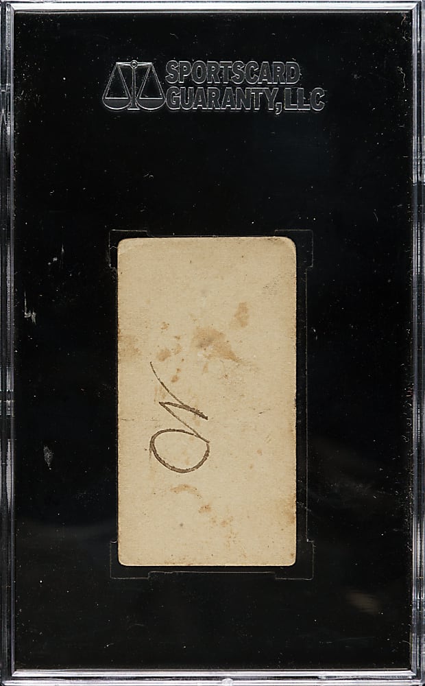 1887 N172 Old Judge John Clarkson Rookie SGC FAIR 20