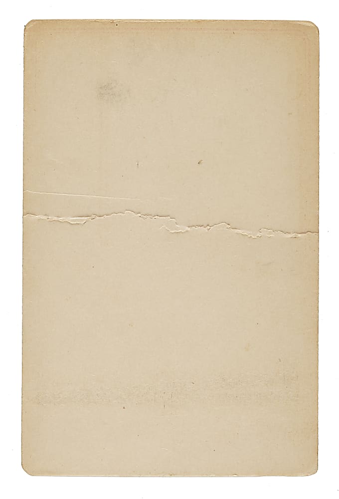 1895 N566 Newsboy Tobacco Cabinet John Ward (Arms Folded)