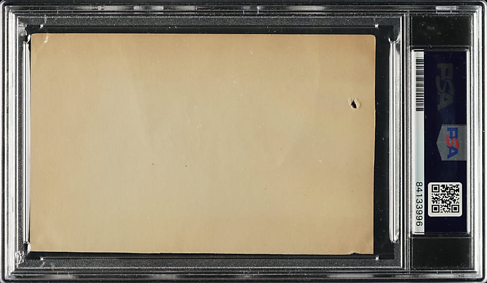 Babe Ruth Cut Signature - PSA/DNA