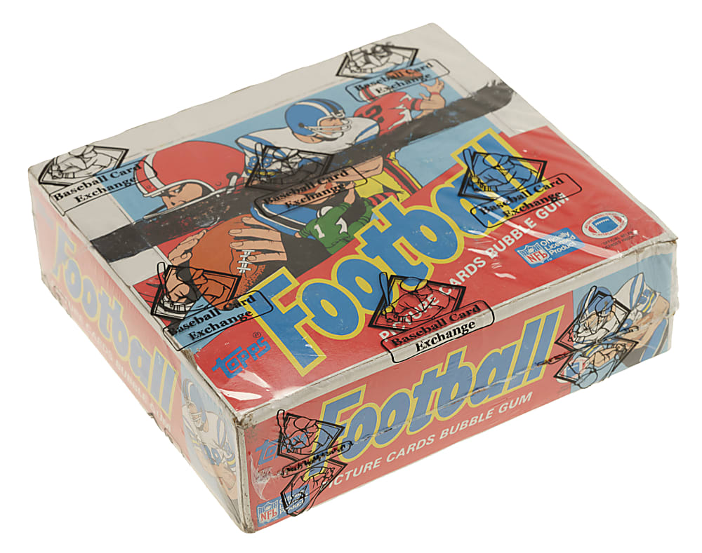 1988 Topps Football Unopened Cello Box (24 Packs) - BBCE