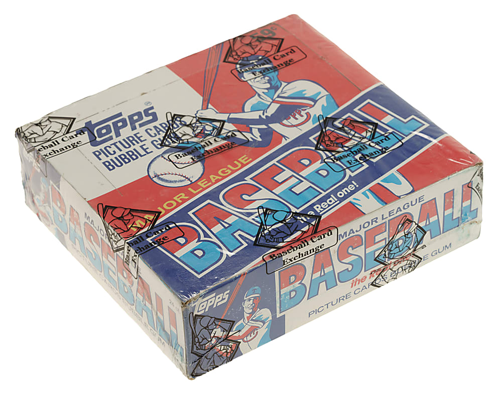 1985 Topps Unopened Cello Box (24 Packs) - BBCE