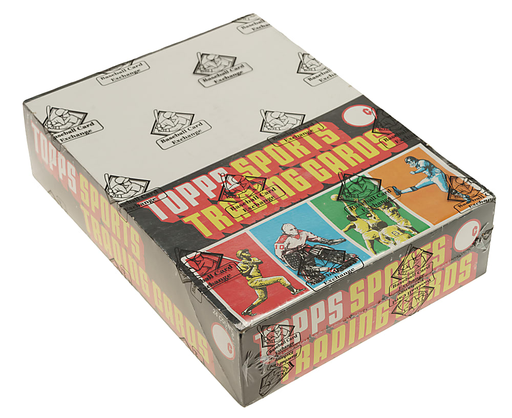 1980 Topps Unopened Rack Pack Box (24 Packs) - BBCE