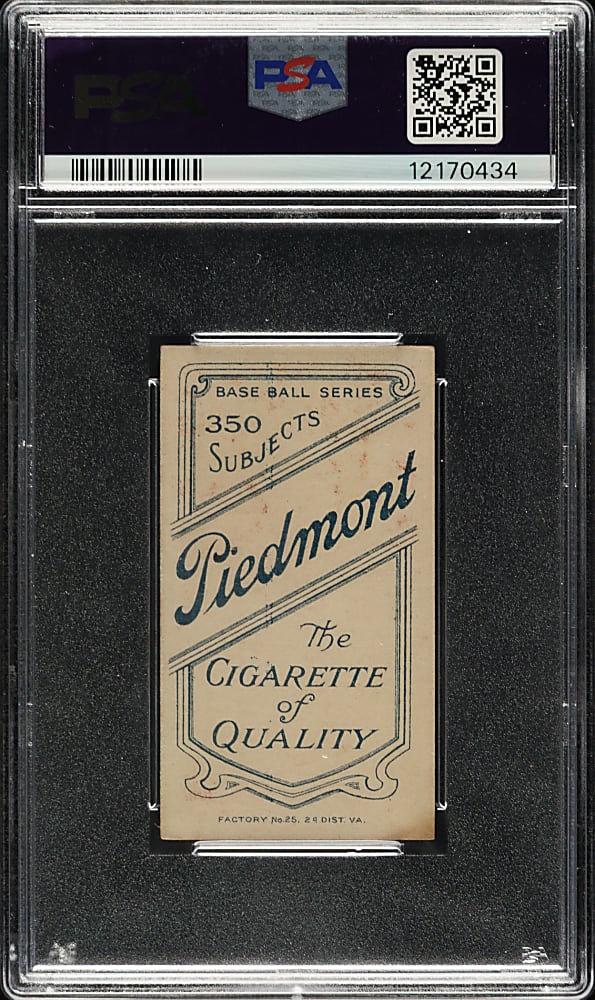 1909-1911 T206 White Border Jack Hannifan PSA EX-MT 6