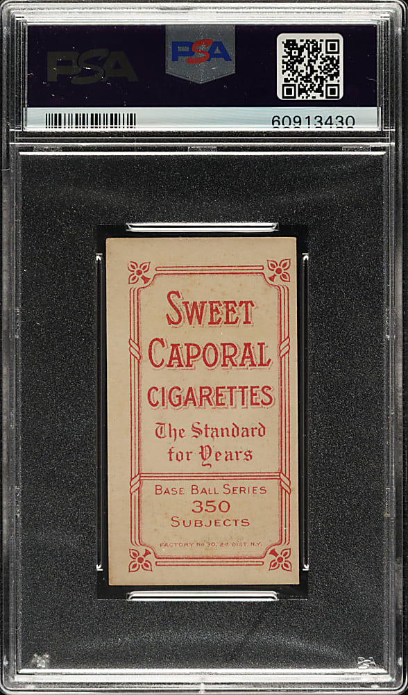 1909-1911 T206 White Border Joe Lake St. Louis, No Ball in Hand PSA EX-MT 6