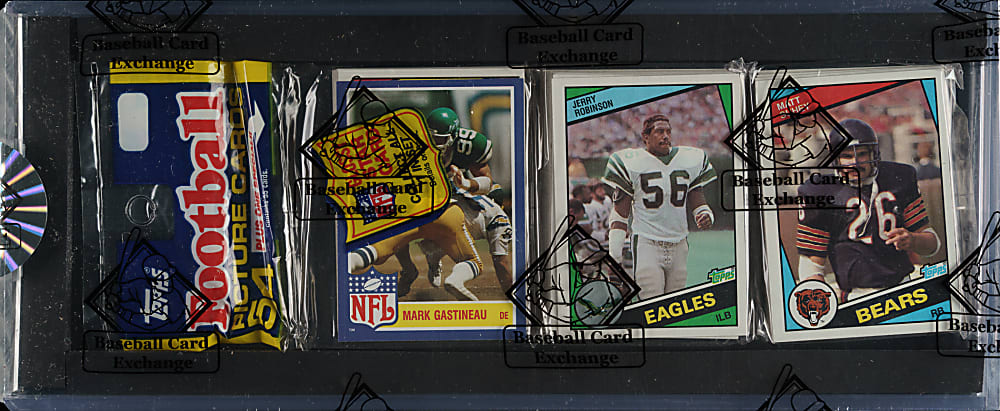 1984 Topps Football Unopened Rack Pack - BBCE