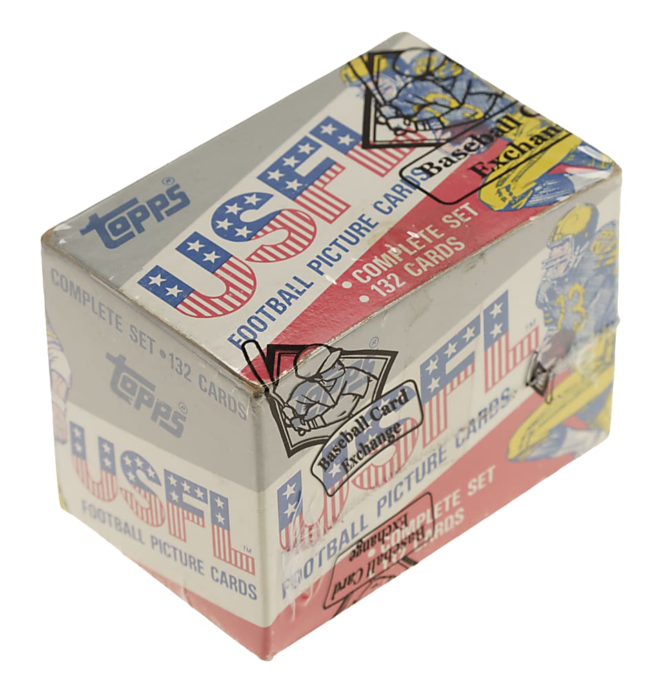 1985 Topps USFL Football Factory Box Set (132 Cards) - BBCE