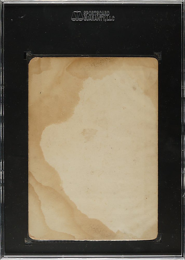 1902-1911 W600 Sporting Life Cabinet Connie Mack (Type 1 Mount) SGC FAIR 20