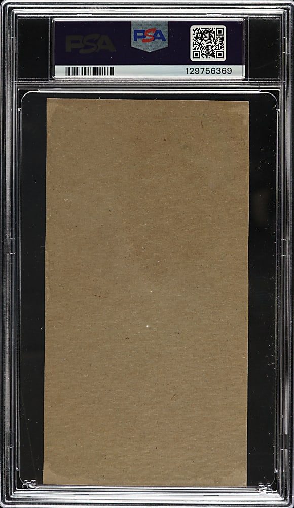 Circa 1969 NBAP Member Basketball Wilt Chamberlain PSA Authentic