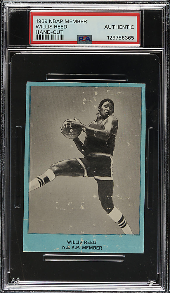 Circa 1969 NBAP Member Basketball Willis Reed PSA Authentic - 1 of 2!