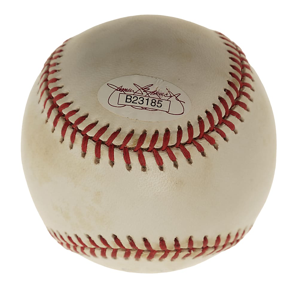 Mickey Mantle Single-Signed Baseball with Profanity Inscription - JSA