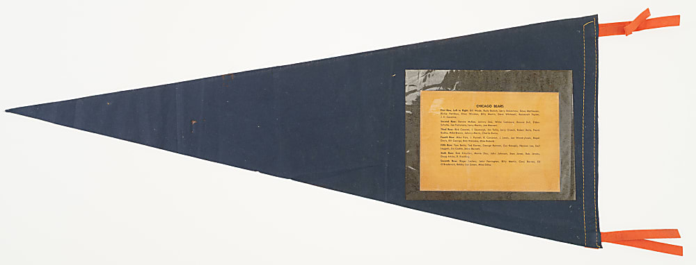 1963 Chicago Bears Pennant