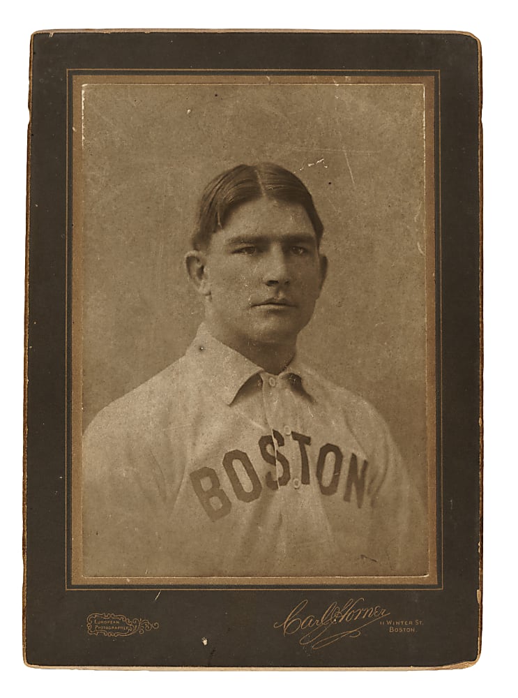 Circa 1904 Tom Needham Carl Horner Cabinet Photograph PSA/DNA Type I