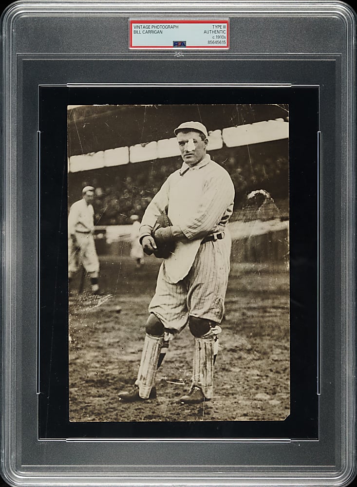Circa 1910s Bill Carrigan Vintage Photograph PSA/DNA Type III