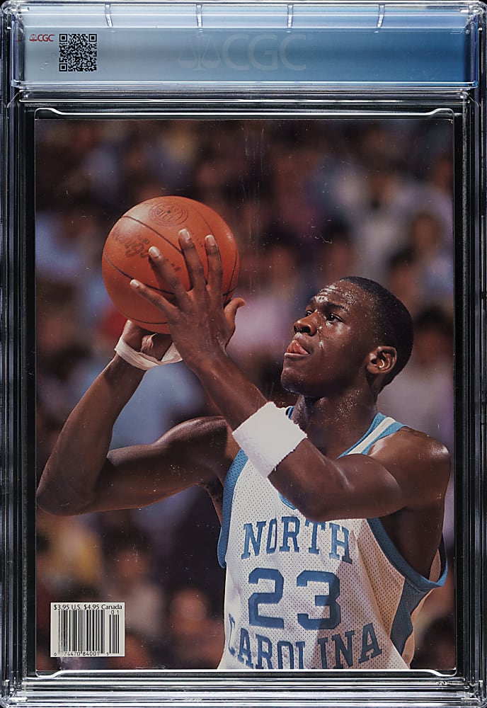 1993 Beckett Tribute Magazine with Michael Jordan CGC 9.0