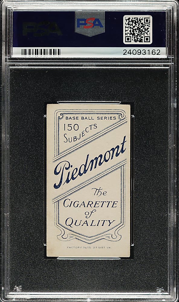 1909-1911 T206 White Border Ty Cobb Portrait Green Background PSA VG-EX 4