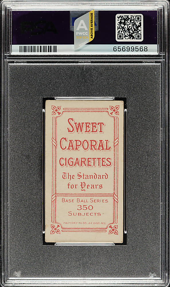 1909-1911 T206 White Border Cy Young Portrait PSA VG-EX 4